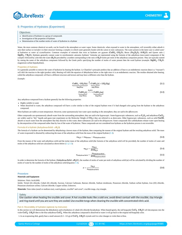 Online Chemistry Lab Manual - Page 113